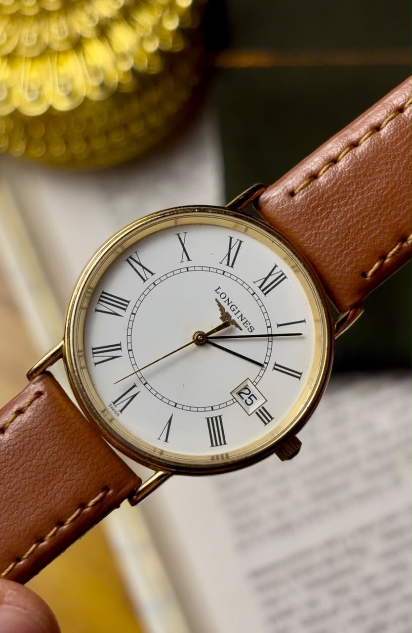 Longines La Grande Classique 34mm Quartz Roman Dial