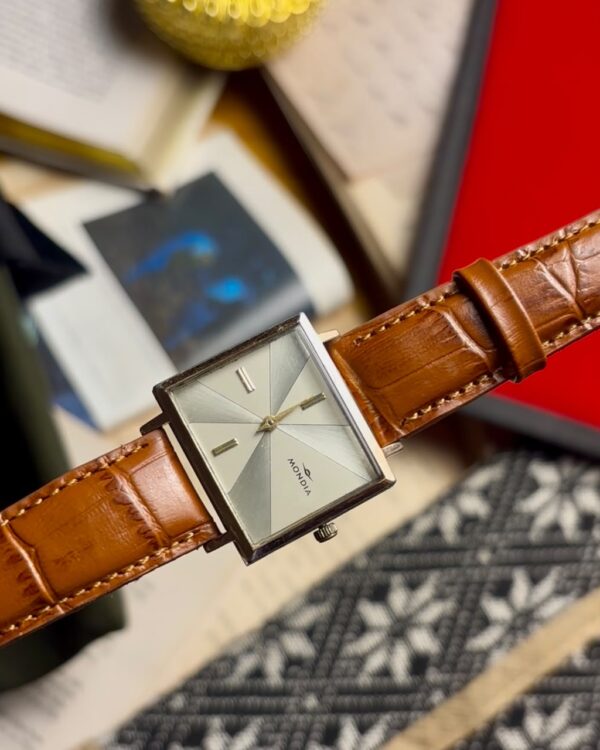 1970s Mondia Asymmetrical Sector Dial Manual Wind